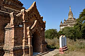 Old Bagan Myanmar. Shwe-gu-gyi temple. 